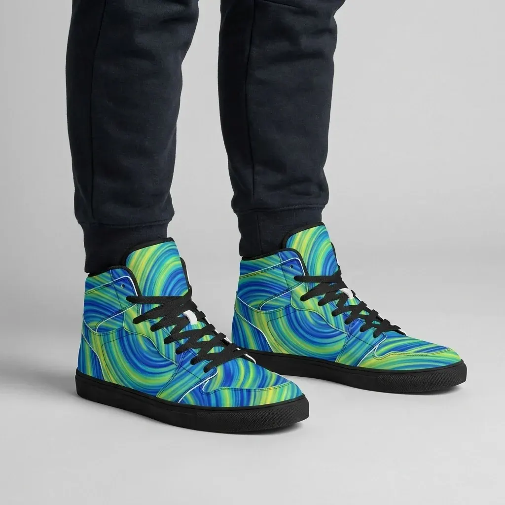 Dynamic Voltage Pulse High-Top Basketball Sneakers