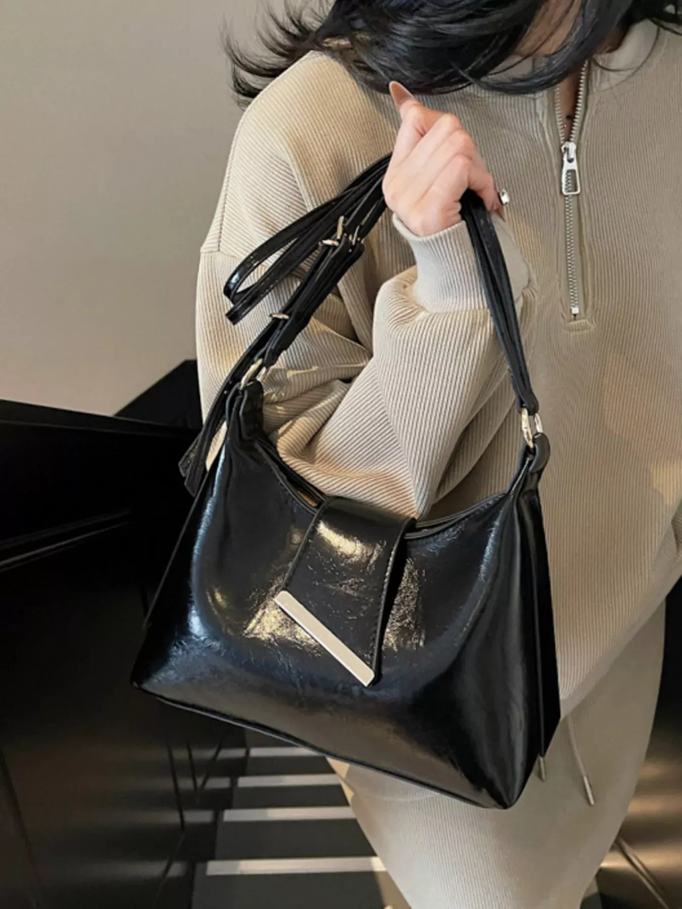 Adjustable Strap Crossbody Bag